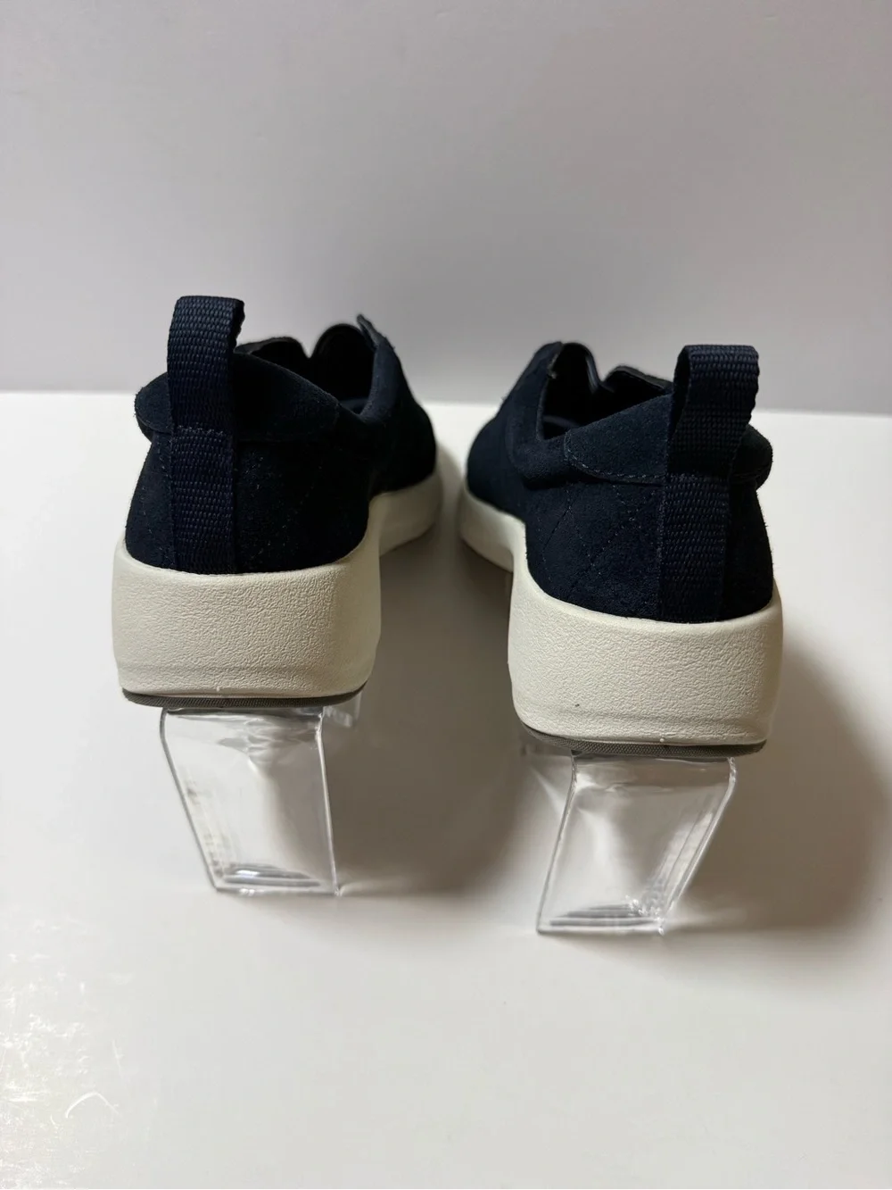 Lands' End Navy Slip-On Casual Sneakers